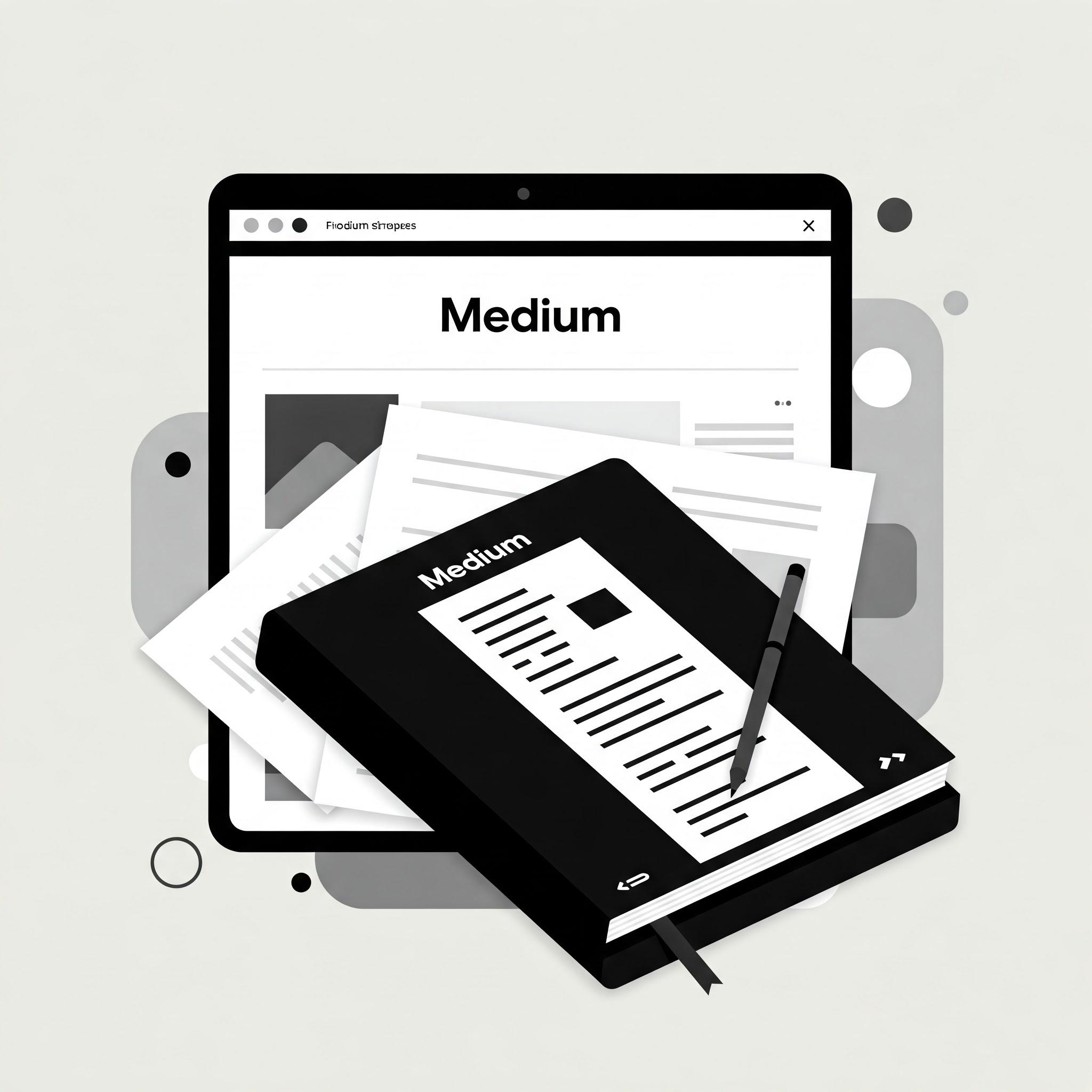 Medium website graphic